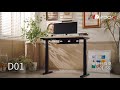 iRocks D01-SS 電動升降桌 120*60 銀松 [自行組裝+一般地區] product youtube thumbnail