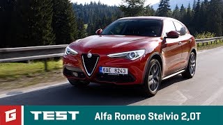Alfa Romeo Stelvio SUV - ENG SUB - TEST - GARÁŽ.TV