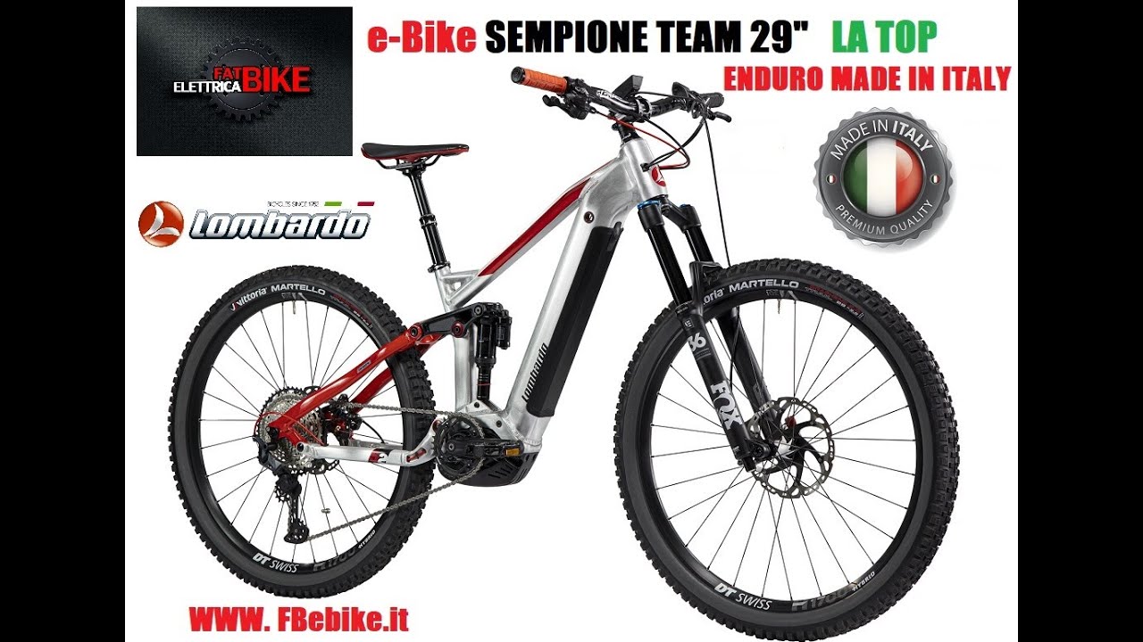 E-BIKE TOP DI GAMMA - SEMPIONE TEAM 29\