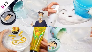 🍣 짱구 화장품 액괴섞기 모음집 🍣 | 각질제거팩, 폼클렌저, 필오프팩, 슬리핑팩 | 슬라임 모음집 | Slime Collection