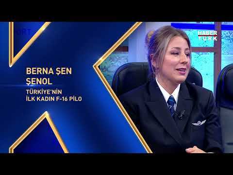 Türkiye'nin ilk kadın F-16 pilotu Airport'ta