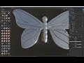 Butterfly Earring | Maya | Low poly Assets| Substance Painter | Scanning | Real model | Unity Assets