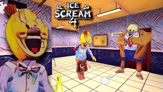 Ice Scream 4 Anime Neo Pop Mod Gameplay screenshot 3