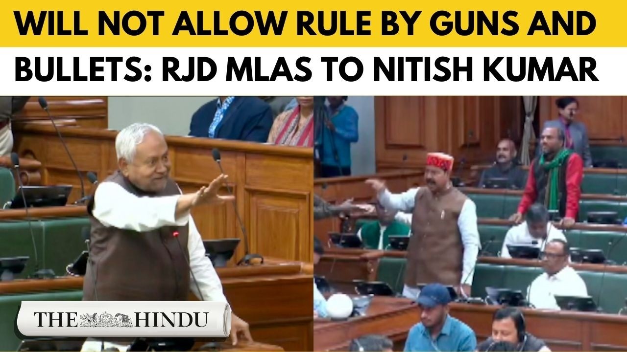 Nitish Kumar loses temper in Bihar Assembly over opposition’s ‘guns and bullets’ jibe