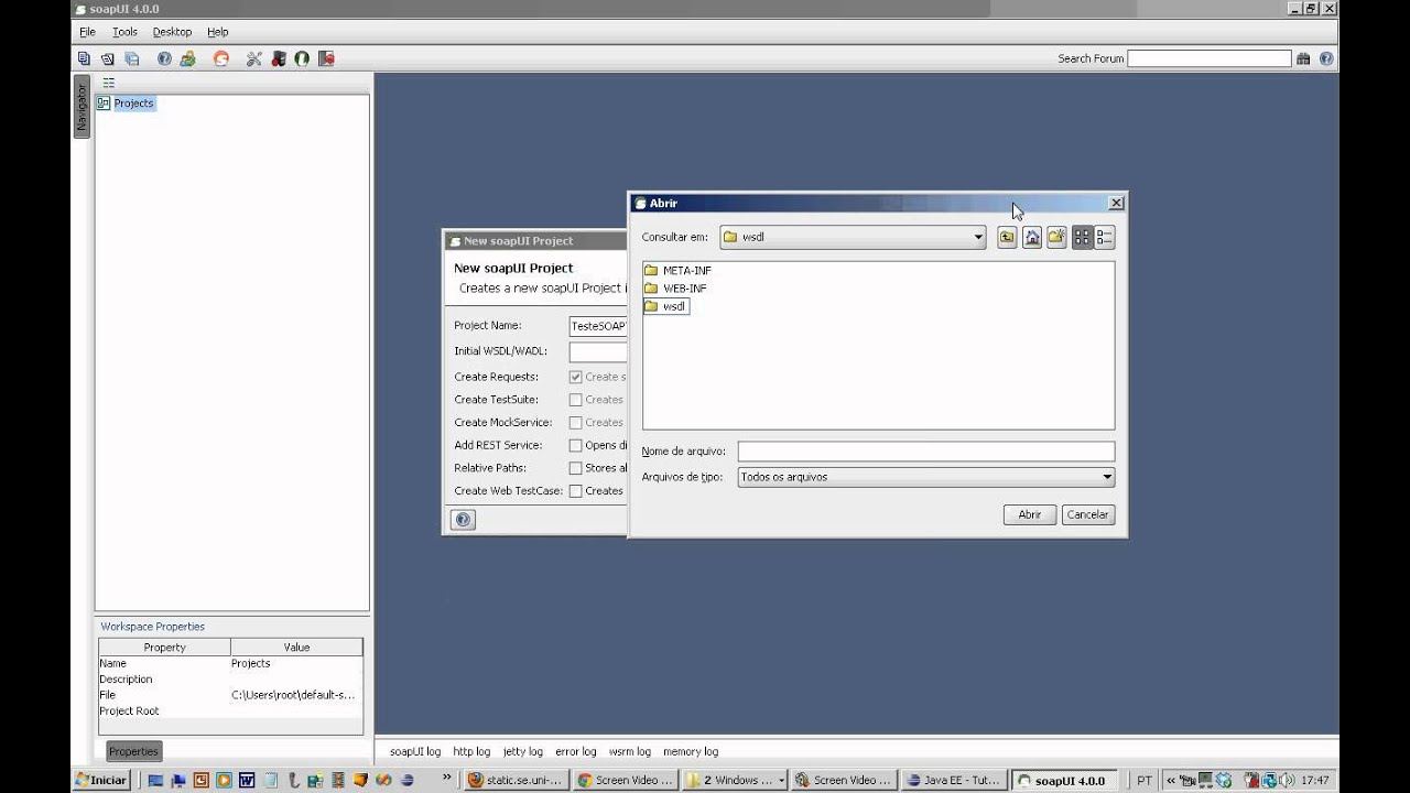 Criando e acessando WebServices com Eclipse - YouTube