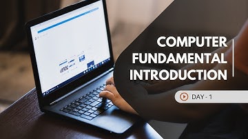 Computer Fundamentals - Day 1 || Syllabus & Introduction || Wizard Tech Computer Academy