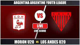Moron U20 vs Los Andes U20 - Argentine Youth League - Live Score