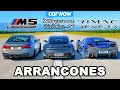 Rimac Nevera vs Porsche Taycan vs BMW M5: ARRANCONES