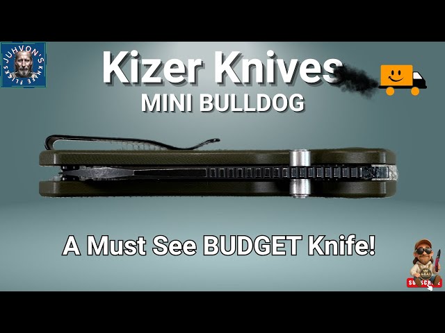 🔥 Kizer Mini Bulldog Review | Amazon Exclusive EDC Knife Under