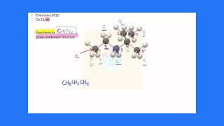 Give the formula of the following molecular model, and convert the model into a condensed structure: