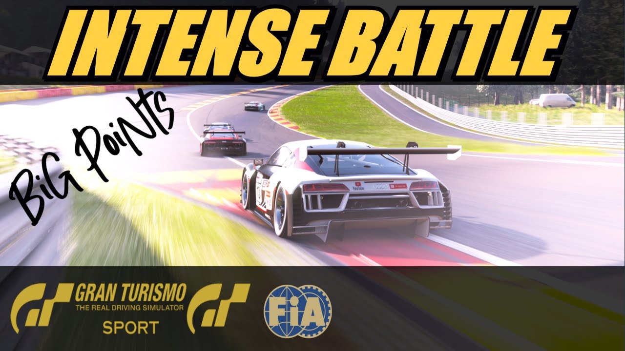 GT Sport Big Points In This Intense Top Split FIA Nations Race