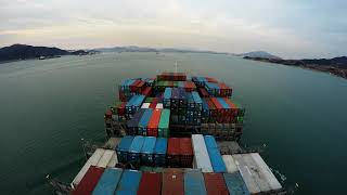 Hanjin Harmony - Arrival Gwangyang Timelapse