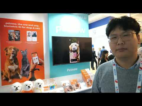Petnow Inc Dogs and Cats face recognition at MWC 2023 #mwc23