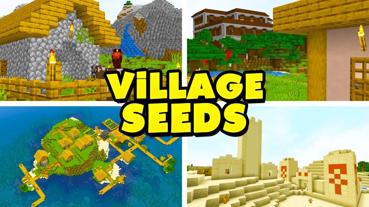 Top 20 Best New Village Seeds For Minecraft 1.16! (PC Java Edition