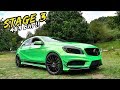 THIS STAGE 3 483BHP A45 AMG IS MADNESS!! *UKS FASTEST*