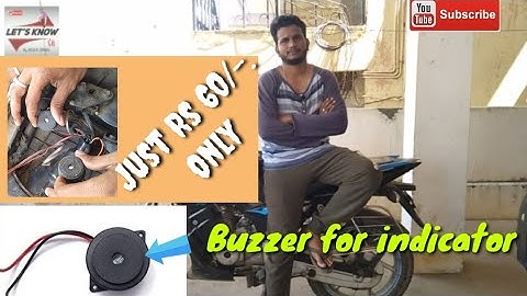 PULSAR 150 BIKES || INDICATOR BUZZER INSTALLATION || Street Cars & Bikes