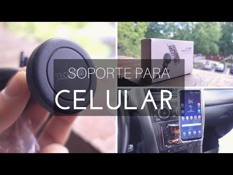 Soporte Celular Auto Magnético, Soporte Movil Coche para Ventilación,  Duradero Mini Iman Móvil Coche Soporte para Teléfono Universal con Rejillas  del Aire para iPhone Galaxy Smartphone