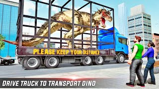 Dino Transport Truck Games: Dinosaur Zoo Transport - Android Gameplay 3D screenshot 5