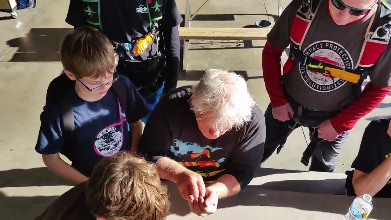 Mike Muscat giving a lesson at Lake Wales