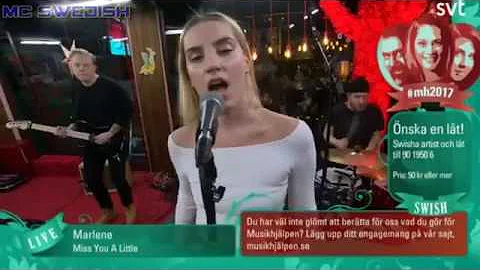 Marlene - Miss You A Little | Live  Musikhjlpen 2017