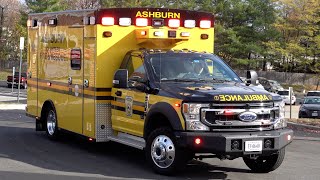 Ashburn Volunteer Fire & Rescue Medic 606B Responding