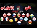 جميع اهداف يورو 2008 تألق المنتخب الاسباني