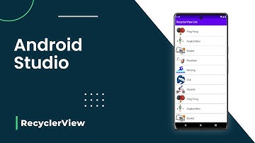 Membuat List Menggunakan RecyclerView | Android Studio