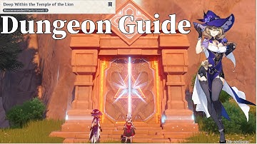 Genshin Impact Deep Within the Temple of the Lion Gameplay Guide