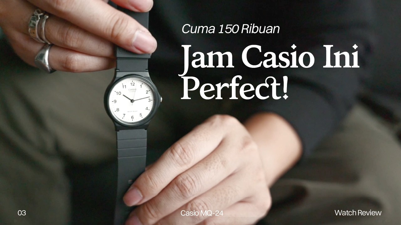 Jam Ini Perfect! Cuma 150 Ribuan Termurah dari Casio! Review Casio MQ-24!