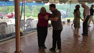 Philip & Mom Dance @ Tango Tent 060417