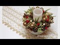 DIY   Christmas decor with cones / новогодний декор без оазиса