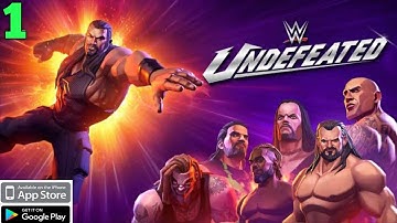 WWE Undefeated Gameplay Walkthrough (Android, iOS) - Part 1