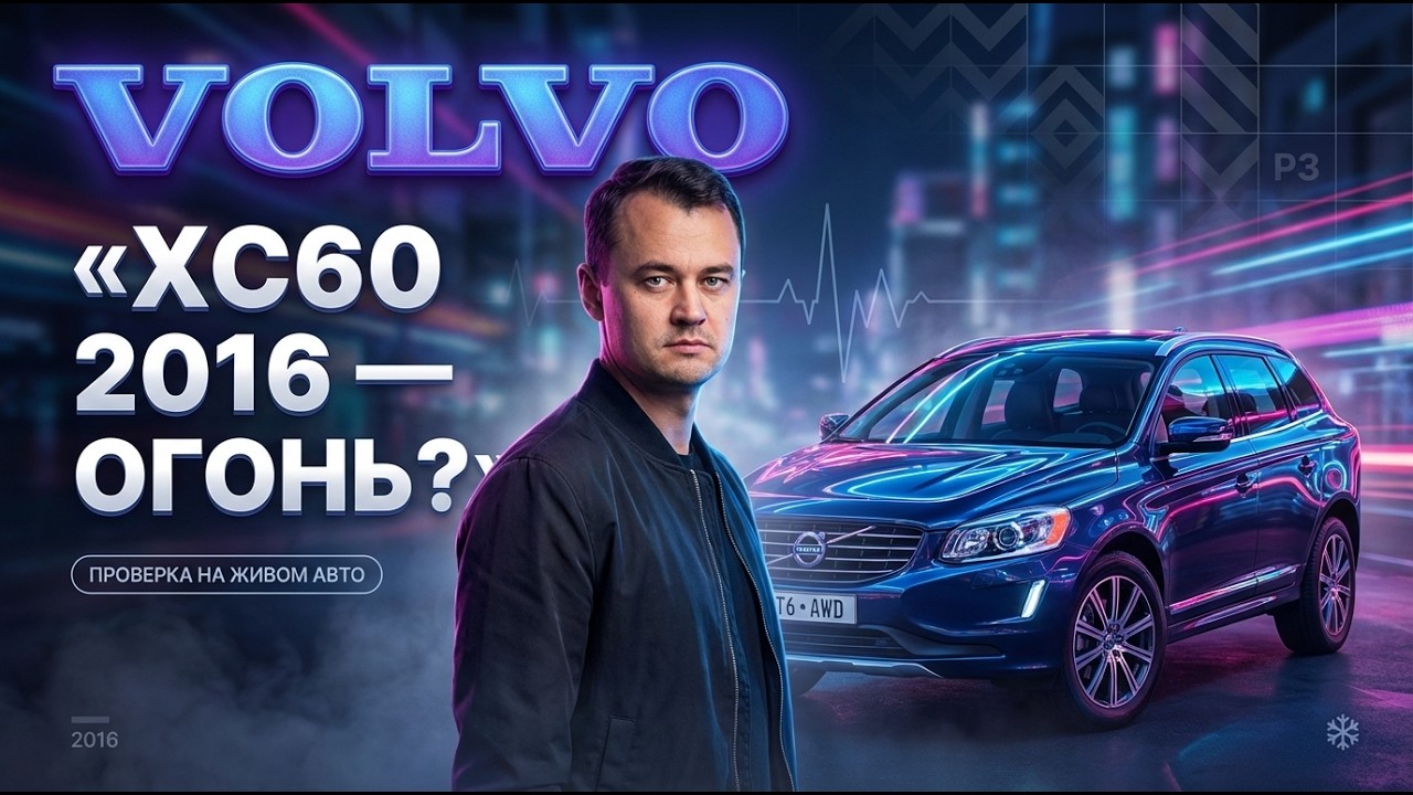 Volvo XC60 2016 T6 (306 л.с.) — турбина+компрессор, 8AT Aisin, AWD Haldex: стоит брать в 2026?