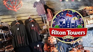 Alton Towers Shops & Merchandise Tour March 2019