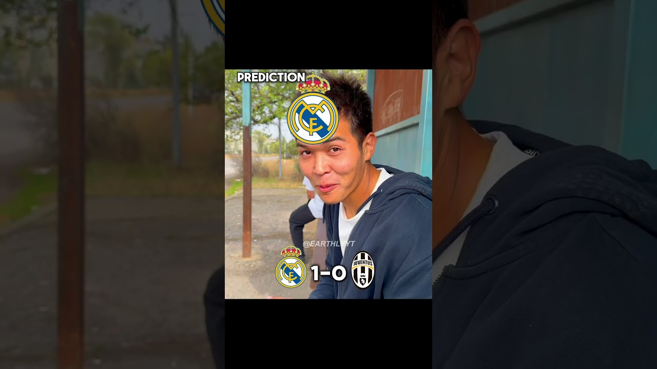 Juventus vs madrid will be 🔥 