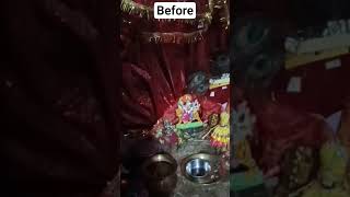 transformation home temple #handmade #transformation #diy #viralvideo #transition #youtubeshort