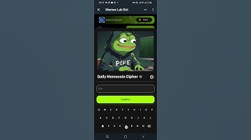 Memes Lab Bot Daily Memecoin Cipher Code 20 November 2024 #memecoin #memeslabbot #cipher