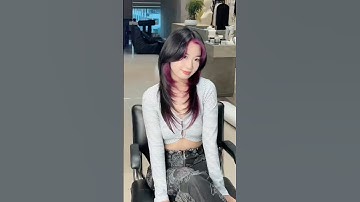 Bên ngoài cool ngầu, bên trong tím mộng mơ 💜 — hidden tím phiên bản Hust cut | HAIR BY GU