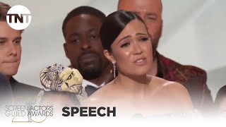 Ensemble of This is Us: Award Acceptance Speech | 25th Annual SAG Awards | TNT