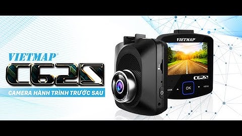 Camera hành trình Vietmap C62S | Xài mới thấy đáng tiền - Ghi hình trước sau - Cảnh báo giao thông