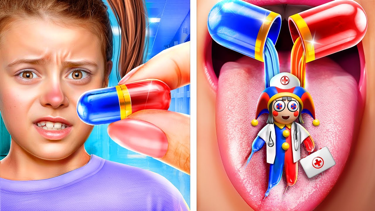 Hôpital Pomni ! L'incroyable Cirque Numérique à l'Hôpital !