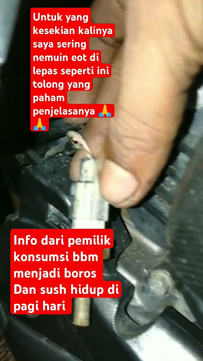 Penyebab motor susah hidup ketika dingin