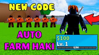 Auto Farm Full AURA/ HAKI in 3 Minutes Fastest - New CODE Blox Fruits screenshot 5