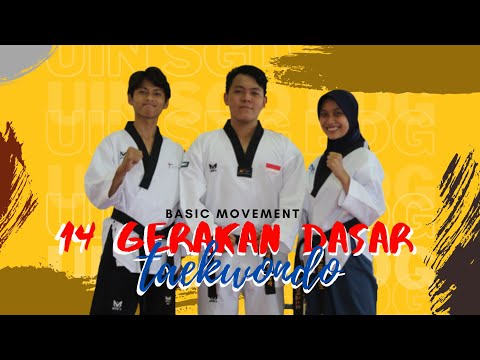 14 GERAKAN DASAR TAEKWONDO (BASIC MOVEMENT)