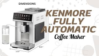 Upgrade your coffee routine with the Kenmore Fully Automatic Coffee Maker.