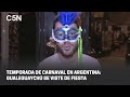 TEMPORADA de CARNAVAL en ARGENTINA: GUALEGUAYCHÚ se VISTE de FIESTA