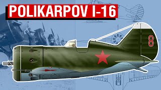 Polikarpov I-16 "Ishak" | The Revolutionary Russian Fighter [Aircraft Overview #12]