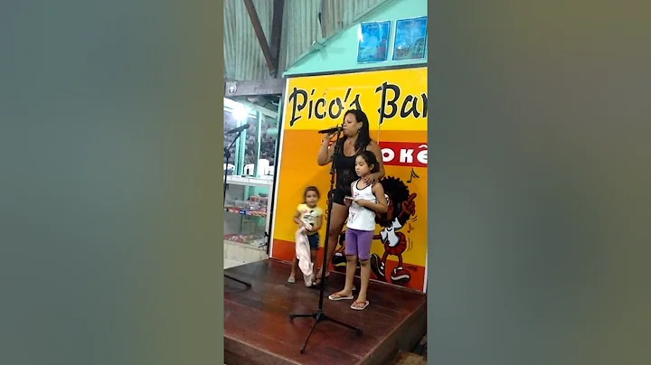 Lene arrebentando no karaok