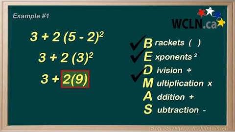 WCLN - Math - Order of Operations #2