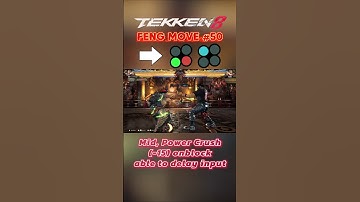 Feng "HIGH RISK, HIGH REWARD" PC Move#50 (F3+4,1) Guide #tekken8 #fengwei #fengweiguide